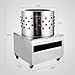 VEVOR Chicken Poultry Plucker, 23.6inch Barrel Diameter Heavy Duty Feather Plucking Machine,2200W 275R/min Stainless Steel Turkey Chicken Plucking Machine,