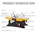 Benchtop Planer Thicknesser Portable Electric Wood Jointer, 12000 RPM,for Woodworking and Cutting Thickness, for Craftsmen DIY Projects