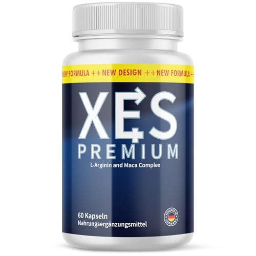 XES Premium Cápsulas - para más pasión - Aportan dinamismo a su vida amorosa - 60 cápsulas