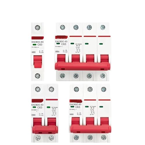 Disjoncteur solaire 4P 20A DC pour éviter la surchauffe de votre onduleur