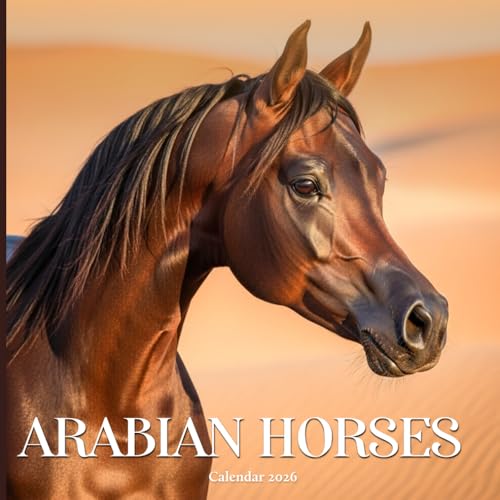 Arabian Horses 2026 Calendar: Grace, Strength, and Desert Beauty