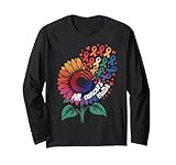 Photo Gallery all cancer matter nastro colorato di girasole consapevolezza del cancro maglia a manica Photo Gallery all cancer matter nastro colorato di girasole consapevolezza del cancro maglia a manica