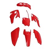 Jauarta Plastic Fairing Kit Body Work Fairing Set Motorcycle Accessories Replacement for CRF70 CRF70F Pit Bike