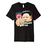 I 'm Watching You Kim Jong-UN Emoji-Style T-Shirt