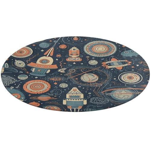 Alfombra pequeña para cocina lavable y alfombras de diseño espacial 2