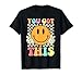 Groovy You Got This Smile Face Testing Day Teacher Womens T-Shirt