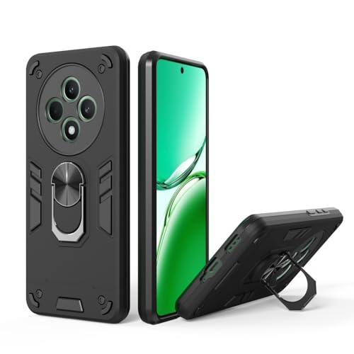 Image of NDCOM for Oppo F27 5G Back Cover | Protective Oppo F27 Back Cover | Shockproof Ring Holder Case