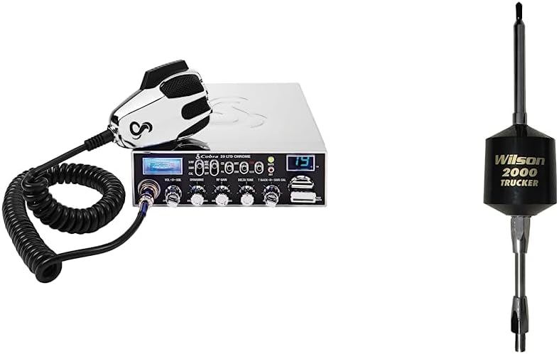 Cobra 29 LTD Professional CB Radio and Wilson T2000 Trucker Antenna bundle