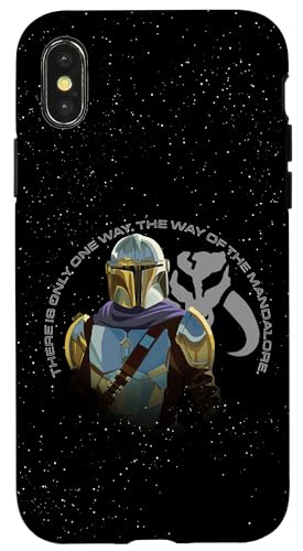 Coque iPhone X/XS antichoc Star Wars The Mandalorian au design The Way Of The Mandalore