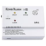 AMS Kombialarm COMPACT Alarmgerät Gas Narkosegas LKW-Fahrerkabinen Warner Sensor