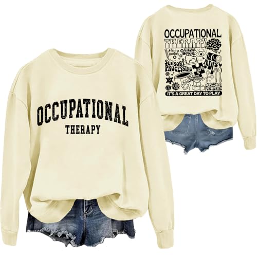 nmokbom Occupational Therapy Sweatshirt,Occupational Therapy Hoodie