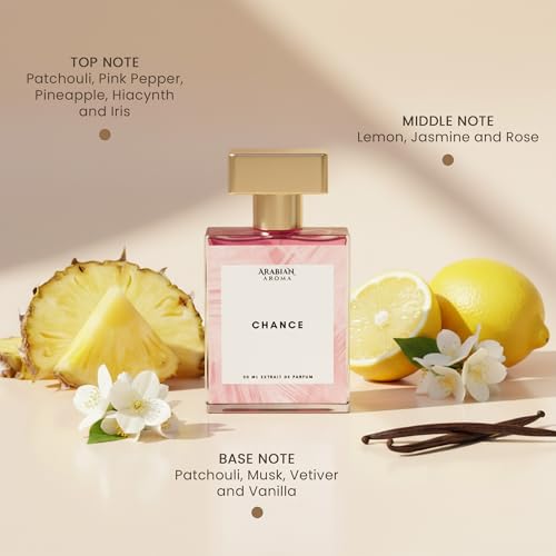 Image of Arabian Aroma Last Chance for Women | Luxurious Long-Lasting Floral Chypre Fragrance | Premium Arabic Perfume Oil Concentration, Extrait de Parfum, 50 Ml.