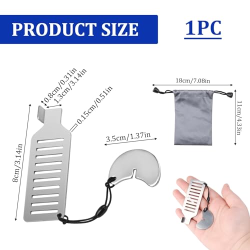 Cerradura Portatil Puerta Viaje, Pestillo De Bolsillo Cerrojo Puerta Sin Agujeros Acero Inoxidable Con Bolsa De Almacenamiento Seguro Puerta Desde El Interior Para Hotel Hogar Apartamento Dormitorio - Image 4