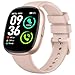 Messe mit günstig Kaufen-Smartwatch Herren Damen mit Telefonfunktio Sport&Nylon&Silikon Ersatzarmbänder: Fitnessuhr 5ATM Wasserdicht&120+ Sportmodi Schrittzähler für Android iOS Armbanduhr mit Pulsmesser SpO2 Schlafmonitor