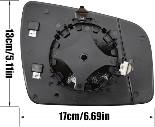 Verre de rétroviseur chauffant pour Opel Vauxhall 2009-2014 miroir gauche - 3