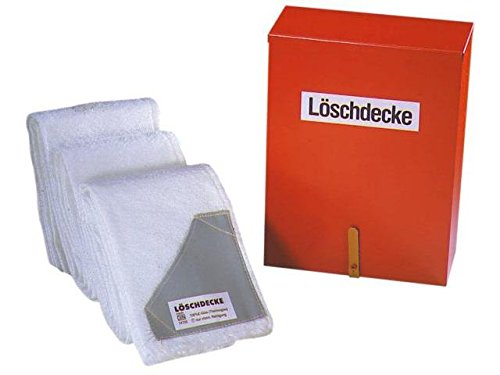 Couverture anti-feu boîte UltraFIREBOX rouge sécurité incendie maison et garage