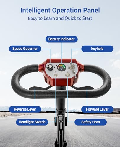 Mobility Scooters for Adults,Ultra Lightweight 36Lbs Folding Electric Powered Scooter for Senior 22 Miles Long Travel Range w/2 Lithium Batteries All Terrain Motorized Scooter Airline Approved