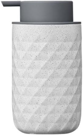 Soap Dispenser Multifunctional Fashionable Ceramic Shower Gel Shampoo Soap Bottle Dispenser Press Filling Bottle Bathroom Bathroom Soap Dispensers(B)