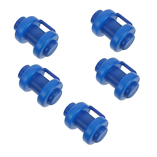 Abaodam 5Pcs Trampoline Pole Top Caps Durable Plastic Enclosure Accessories for Securely Connecting Safety Net to Trampoline Poles Easy Installation Suitable for Standard Trampoline