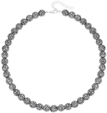 JoJo Siwa Black Rhinestone Trendy Necklace