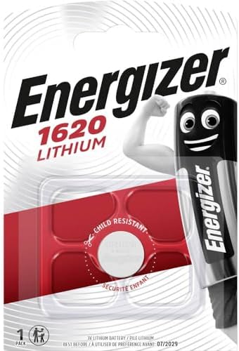 Energizer CR1620 3V Lithium Coin Battery