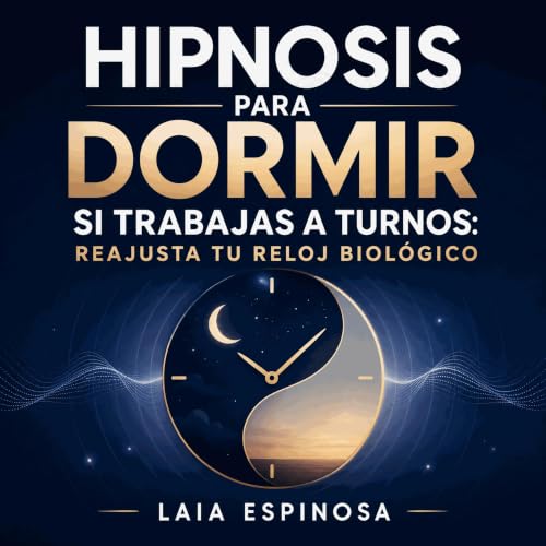 『Hipnosis para dormir si trabajas a turnos: Reajusta tu reloj biol&oacute;gico』のカバーアート