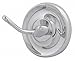 Bathroom Hook, 2 Hook, 2-1/2In D, Chrome
