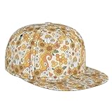 Hüte Herren Damen Snapback Hüte Retro 70er 60er 70er 60er Cap Flachkrempe...