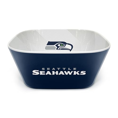 Image of YouTheFan NFL Seattle Seahawks Large Party Bowl