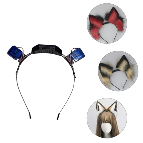 KMGDM Diadema desmontable de control táctil automático con sensores de gravedad, accesorio de disfraz de motor para deportes y uso diario - imagen 2