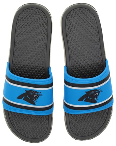 Image of FOCO NFL Team Printed Slide Sandals - Officially Licensed Football Fan Footwear for Comfort & Style