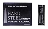 Royal Honey For Men: The Natural Male Enhancement Supplement 10 Hard Steel Honey Sachets – 12 Pack, 20g Each | Premium Honey Blend for Enhanced Wellness | Convenient, Pre-Measured Individual Packets