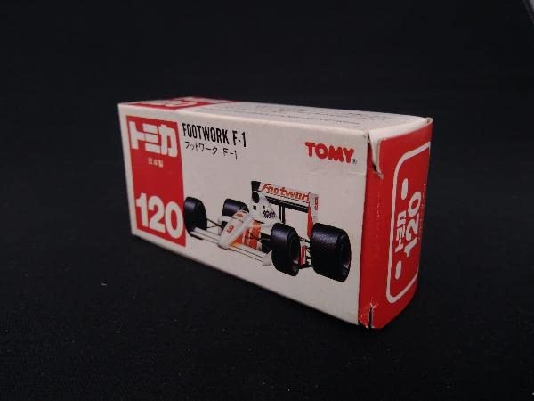 トミカ　赤箱　120 フットワーク　F-1 トミカ赤箱No.120 フットワークF1日本製