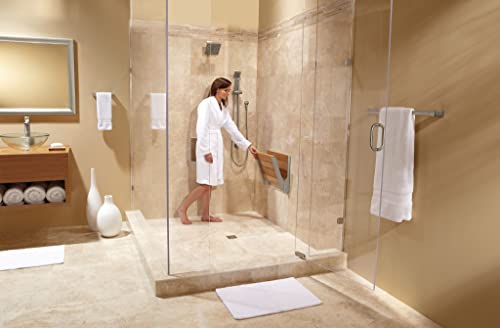 Moen 90-Degree Brushed Nickel Posi-Temp Eco-Performance Shower Trim, Valve Required, Ts2712Epbn #TOP3