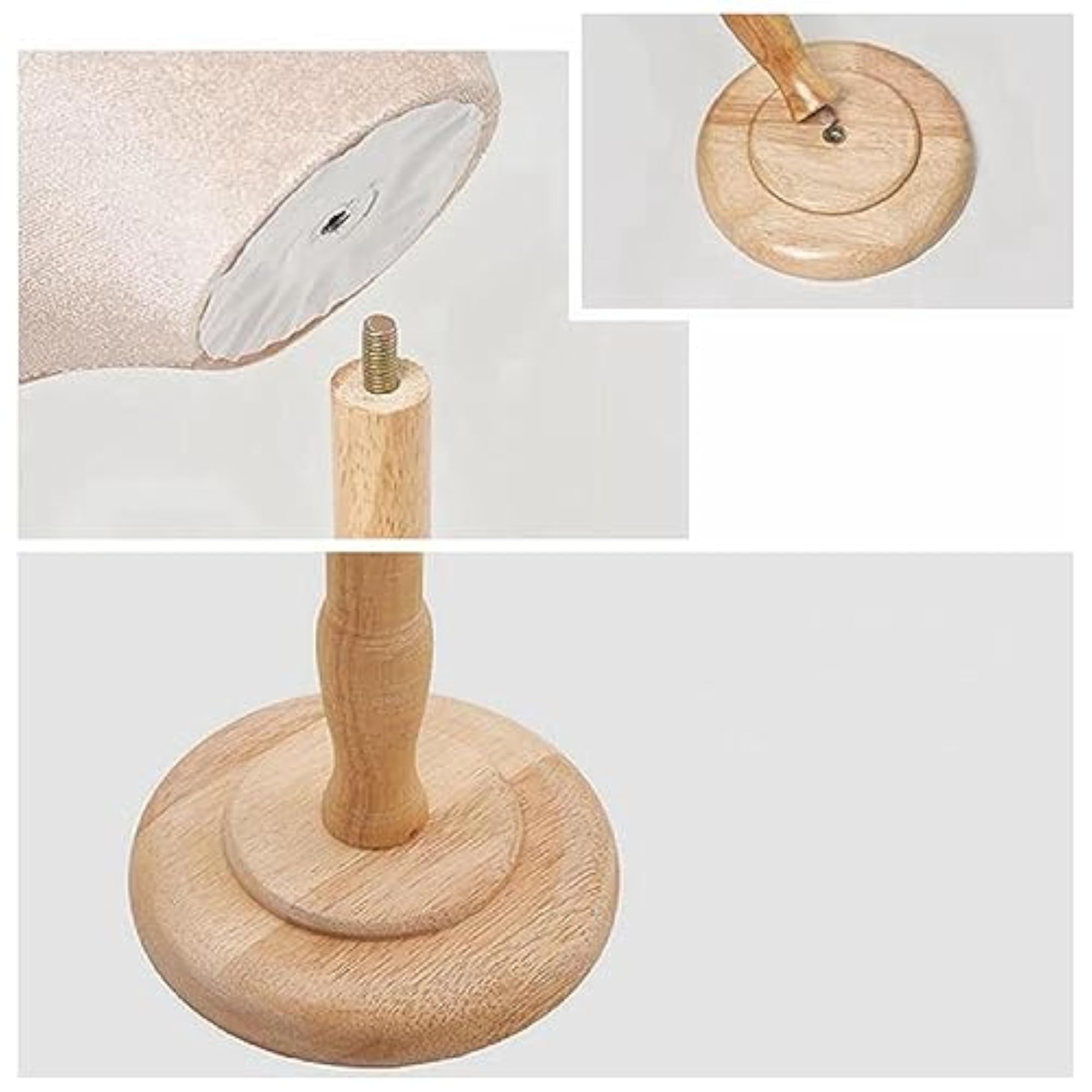 Multipurpose Blue Tall Base Mannequin Head Display for Home Salon