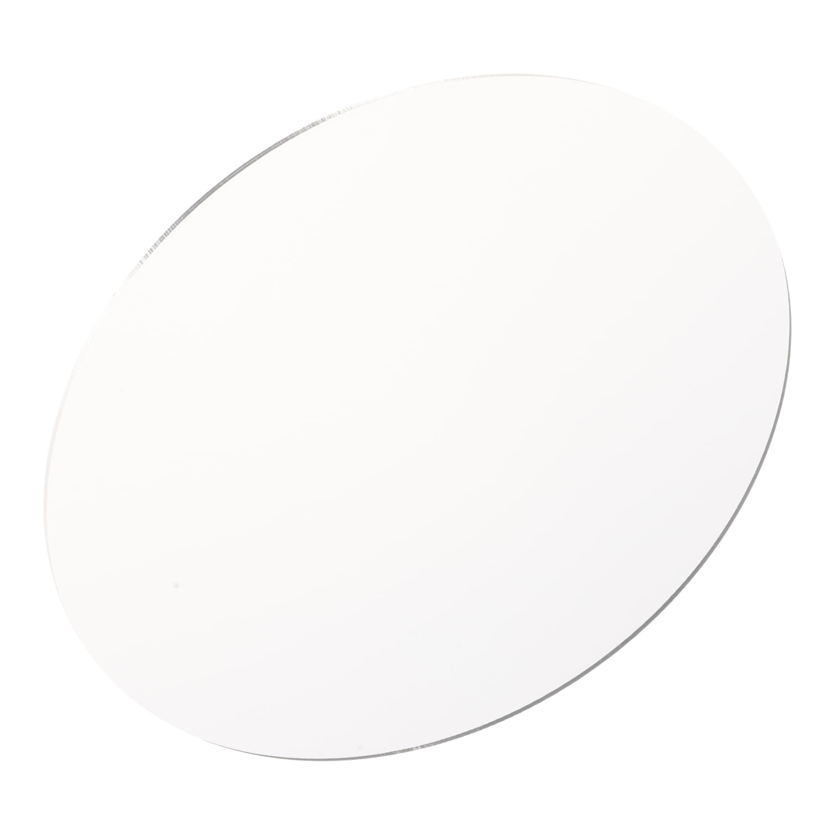 Angoily Round Bathroom Mirror Black Wall Decor Acrylic Vanity Mirror for Home Dorm