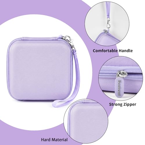 Image of Hard Travel Router Case for NETGEAR Nighthawk M7 M5 M6 Pro 5G Mobile Hotspot with WiFi 6 (MR5200, MR5100) / M1 Mobile Hotspot 4G LTE Router MR1100 (Box Only) (Purple, for M5 M6)