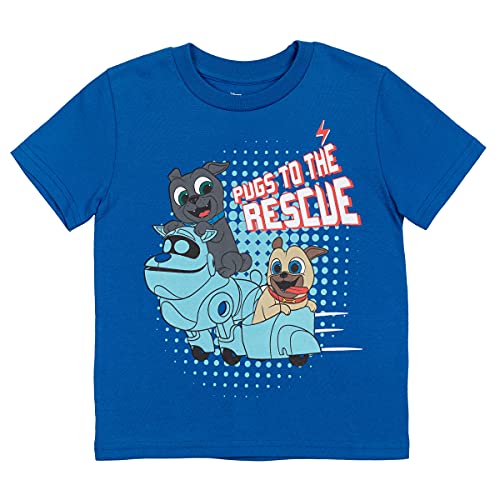 Disney Mickey Mouse Puppy Dog Pals Muppet Babies Lion Guard Toddler Boys 4 Pack T-Shirt 3T Multicolor #TOP3