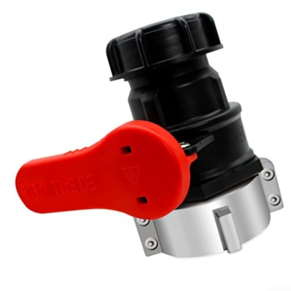 Adaptador de Válvula para IBC S75x6 NPT DN50 Antifugas Rosca Gruesa
