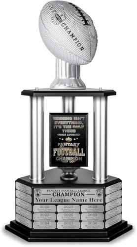 Image of TrophySmack 19-Year Perpetual Fantasy Football Trophy