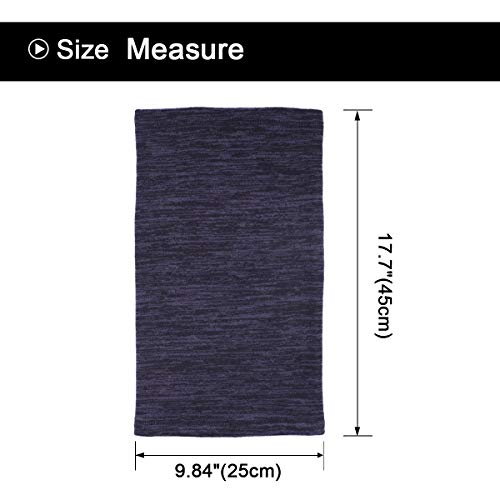 Wtactful 2 Pack Soft Fleece Neck Gaiter Neck Warmer Face Mask Balaclava Cover For Cold Weather Keep Warm Gear Winter Outdoor Sports Snowboard Skiing Cycling Hunting Fishing Men Women Royal Blue #TOP6