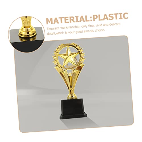 Happyyami 3Pcs Troféu De Jogo Artificial Vencedor Troféu Troféus Para Jogos Troféus De Futebol Para