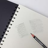 A3 Sketchbook Hardback Cover Spiral Sketch Book Hard Back Cover Portrait Skecth Pad 30 Sheets / 60 Pages 160GSM Cartridge Paper - Image 6