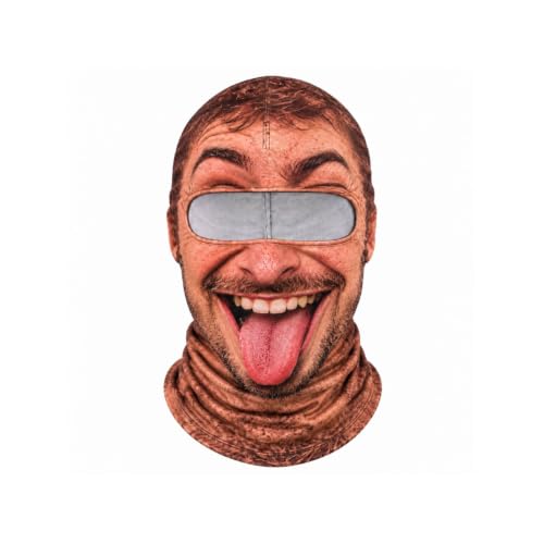 Christmas Masks for Adults Realistic 3D Printed Balaclava Fall Winter Mask