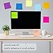 48 Pack 3840 Sheets Pop Up Sticky Notes 3X3 in Bright Color Self Sticky Note Pads Colorful Post Stickies for Office Home School Meeting, 80 Sheets/pad
