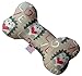 Mirage Pet Product Hedgehog Love 10 inch Canvas Bone Dog Toy