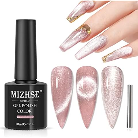Esmalte de uñas de gel UV de ojos de gato MIZHSE Cover