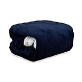 100 % polyester. Nada Home 3517 Plaid en microfibre multifonctionnelle pour lit simple 130 x 160 cm
