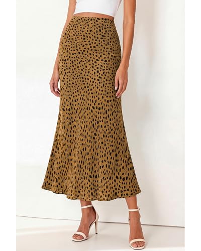 Image of BTFBM Satin Skirts for Women Trendy 2026 Summer Fall