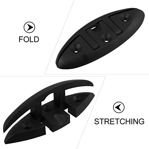 BESPORTBLE Gancho para mastro de bandeira corda de nylon para barcos, convés de barcos, gancho para